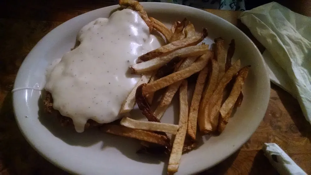 Scratch Chicken Fried Steak and Fresh Cut Fries
